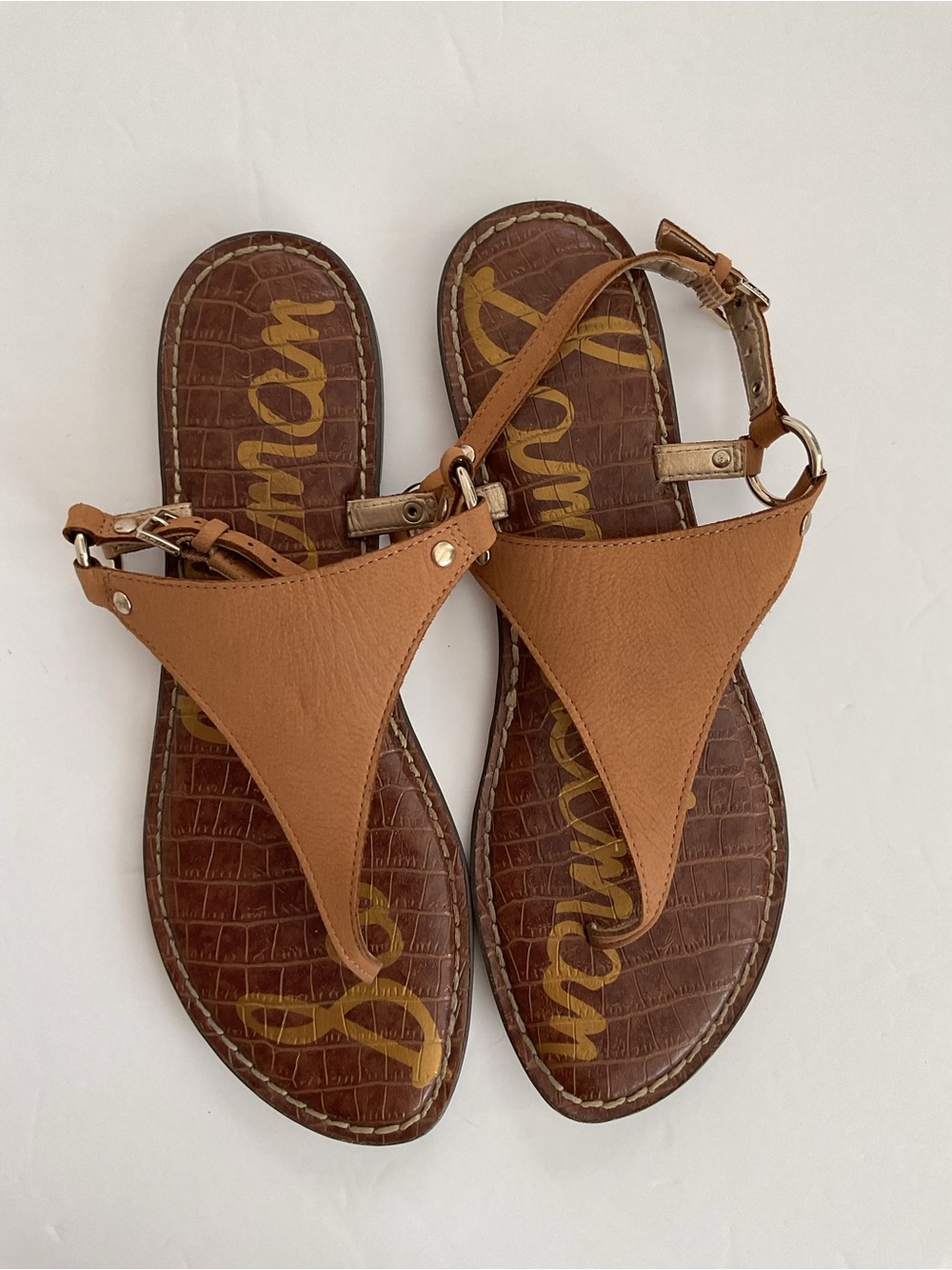 Sam Edelman Women’s Greta Sandals Tan Size 10